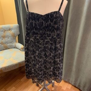Black and Grey Torrid Dress